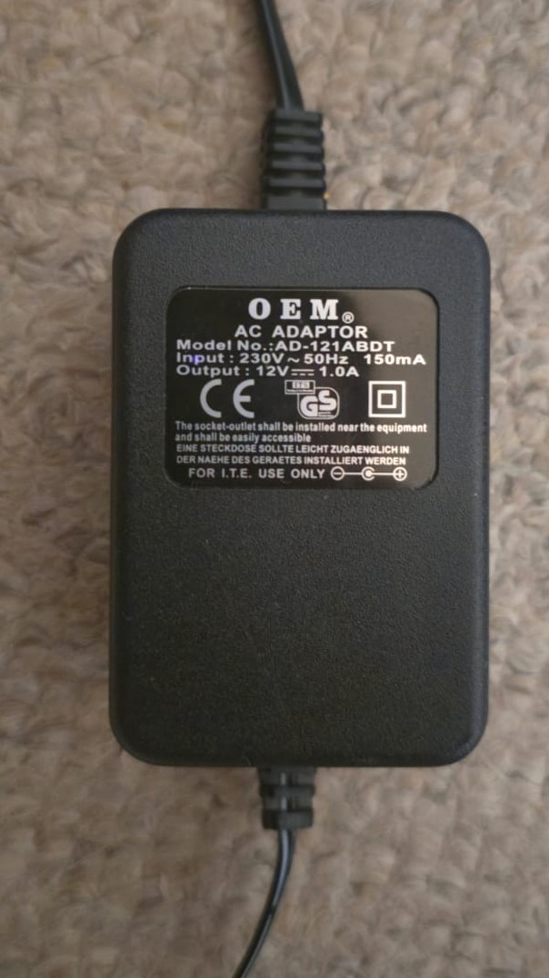 Old AC adaptor